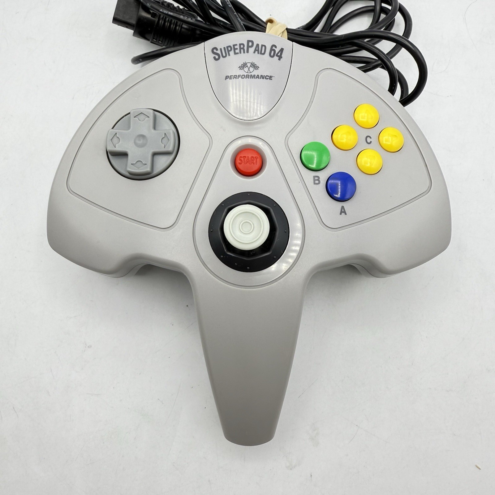 Nintendo N64 Console NUS-001 Bundle w/Expansion Pak Rumble Pak Tested