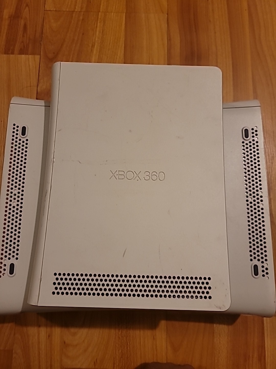 UNTESTED FOR PARTS Xbox 360 Console White HDMI Model And HD DVD Drive As Is