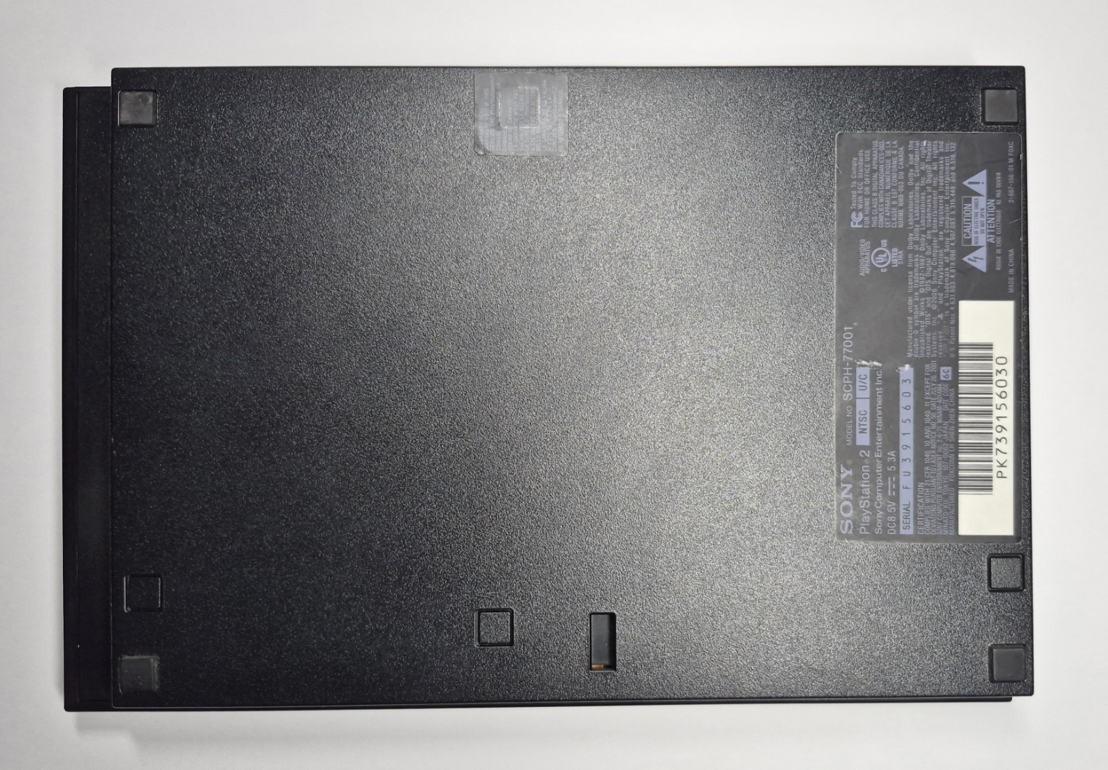 *tested+working-dead CMOS* PS2 Slim SCPH-77001 console, power supply and AV wire