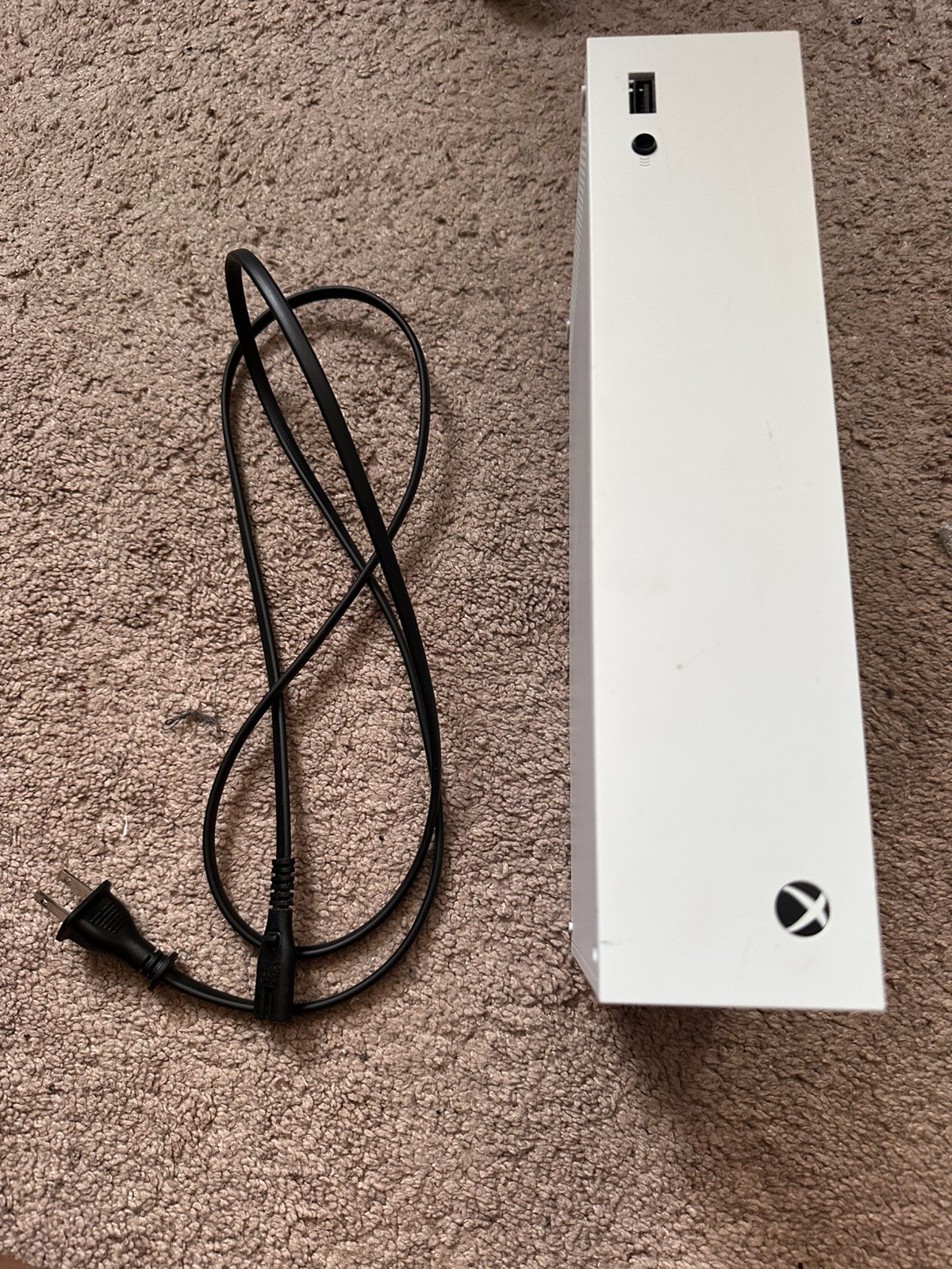 Microsoft. Xbox Series S 512GB. White Console. With Red Controller.