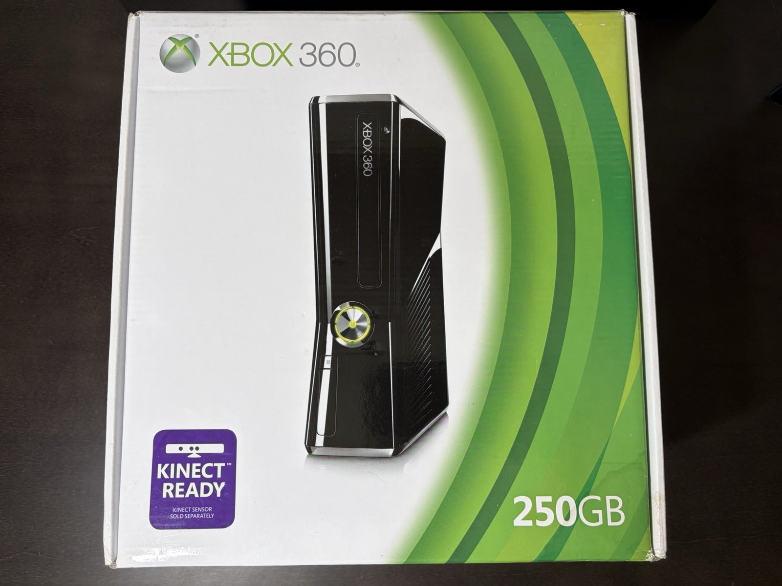 Microsoft Xbox 360 Black Game Console 250GB Brand New Factory Sealed