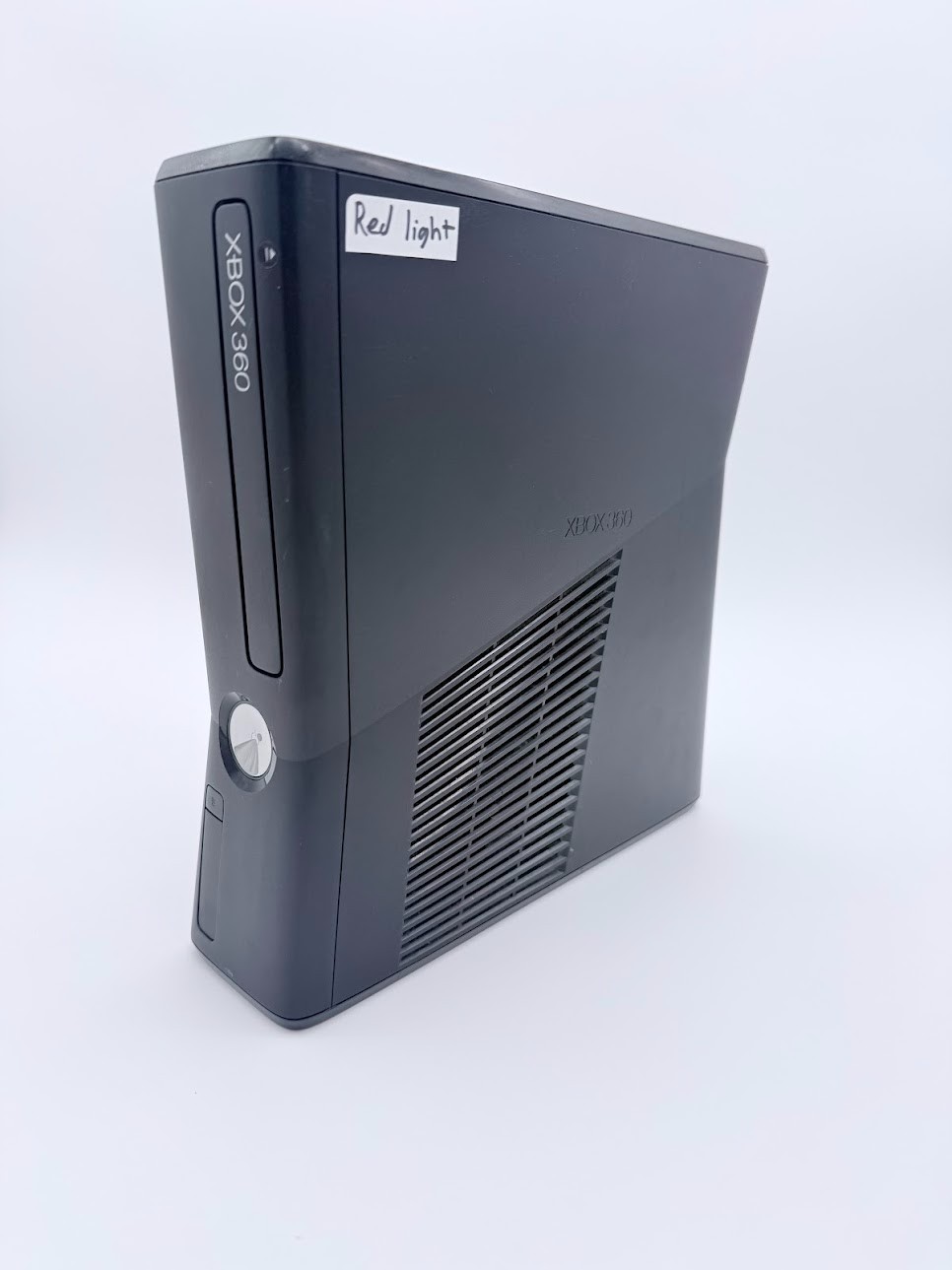 Matte Black Microsoft Xbox 360 S Console 4GB Black Dolby Digital AS IS PARTS
