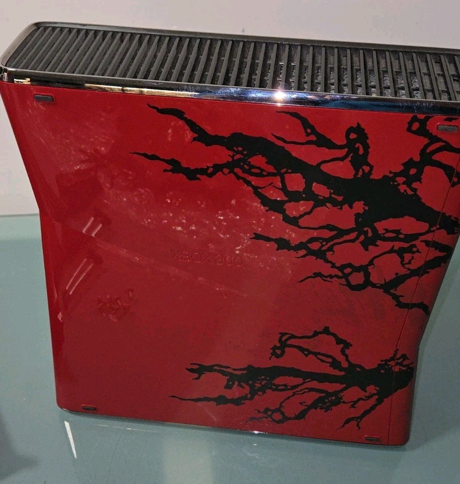 Xbox 360 Limited Edition Gears of War 3 Console + 2 Controllers, Also W/ Vault