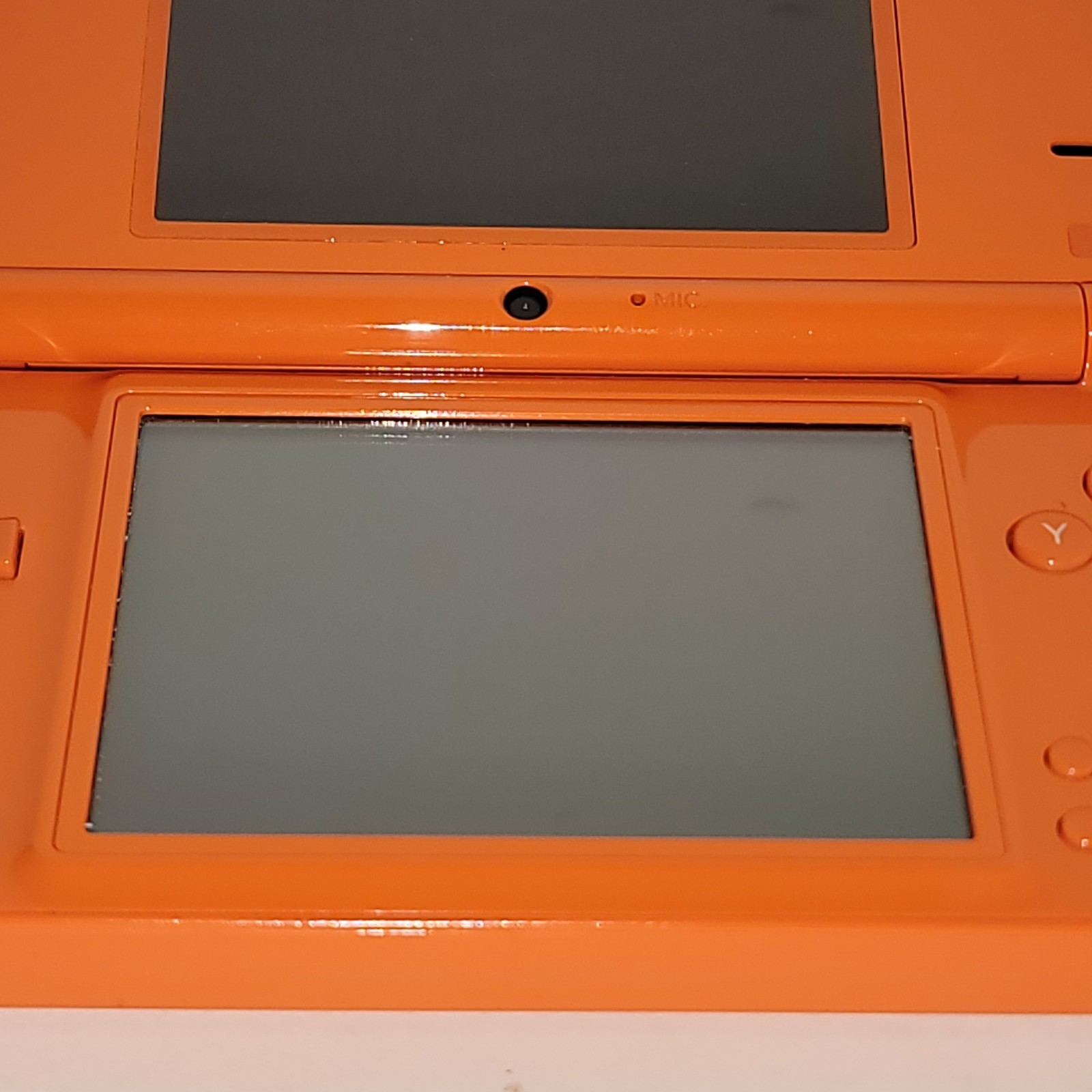 Nintendo DSi Orange Console W/ Sonic Rush Adventure, Stylus, & Charger – READ