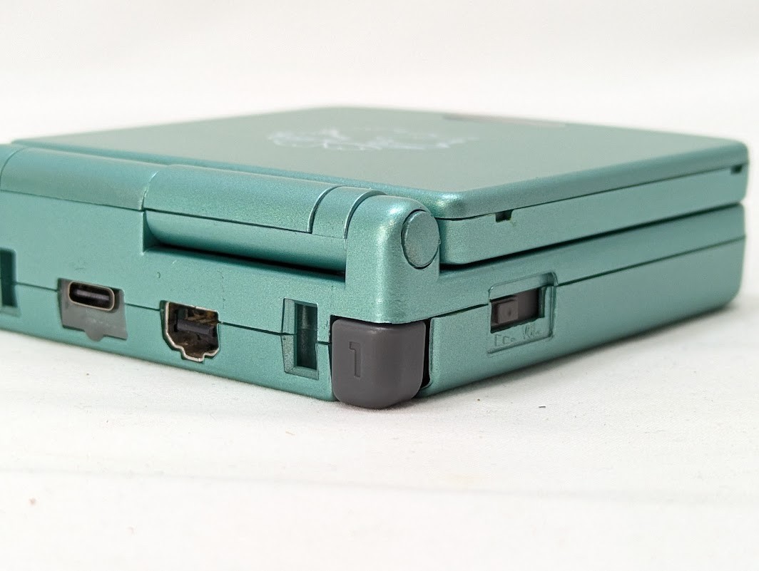 GameBoy Advance SP Venusaur Edition Type-C IPS LCD Handheld Console Tested JAPAN