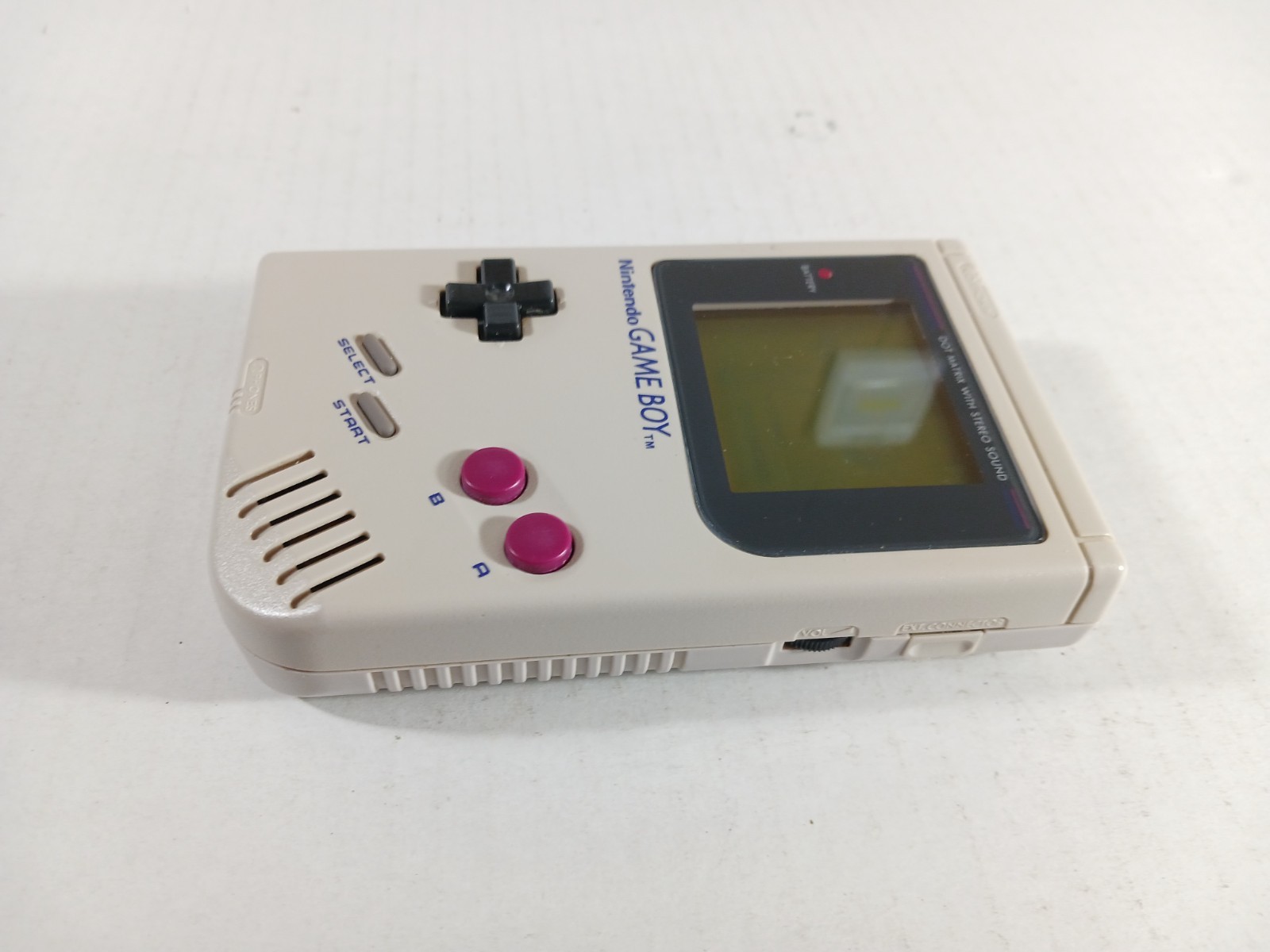 Nintendo DMG-01 Gameboy Original Tested Working Corrosion New Cover Crazy Castle