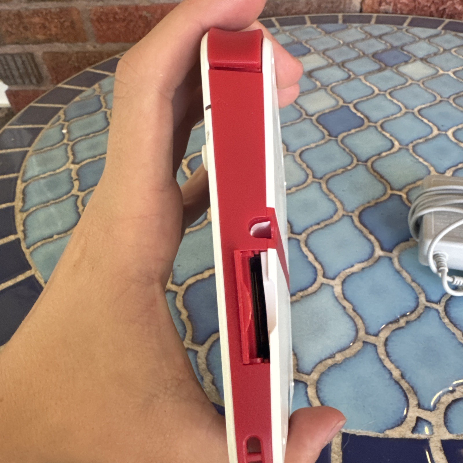 Nintendo 2DS Red And White And Charger