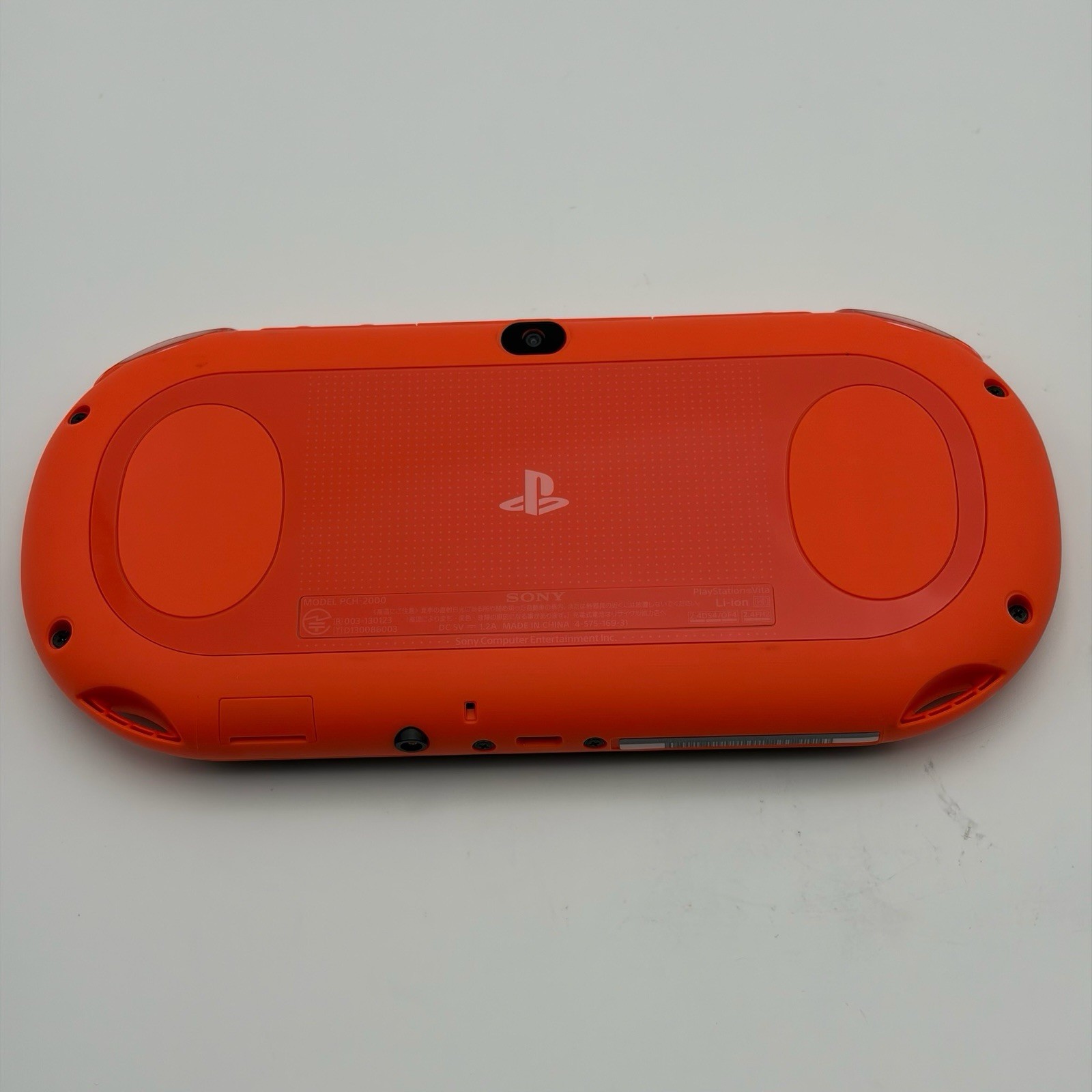 SONY PS Vita PCH-2000 Console Orange Very Good Fast Shipping No joystick drift.