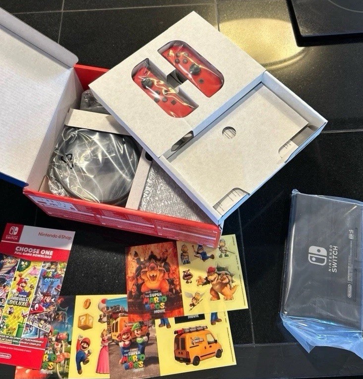 Nintendo Switch Mario Choose One Bundle Console – Brand New / open box