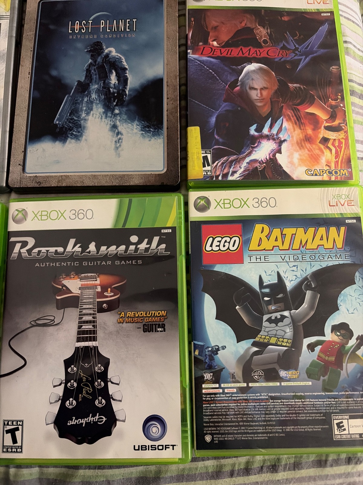 xbox & xbox 360 gameslot