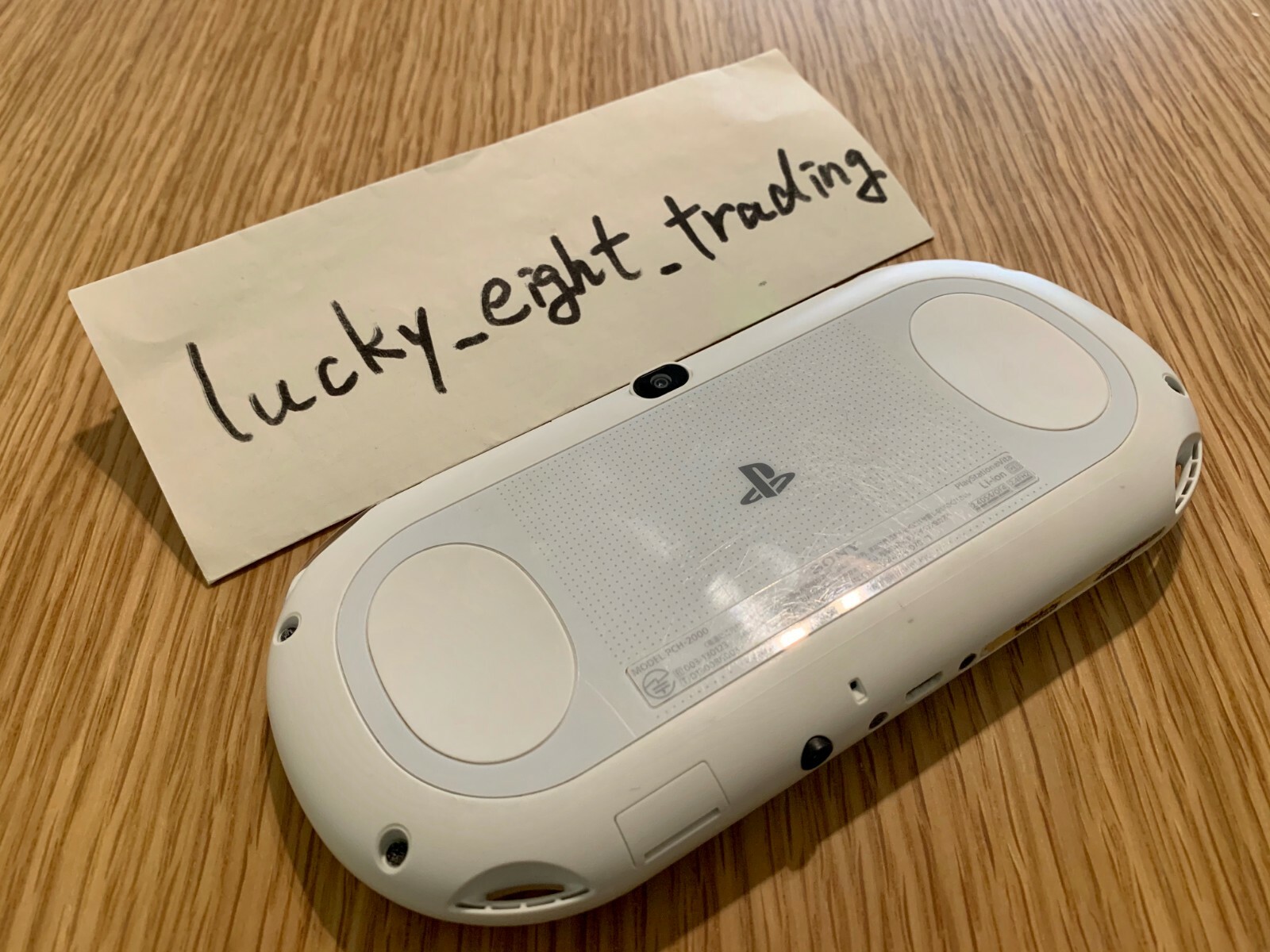 PS Vita White PCH 2000 ZA12 Console only Playstation PSV Slim [H]