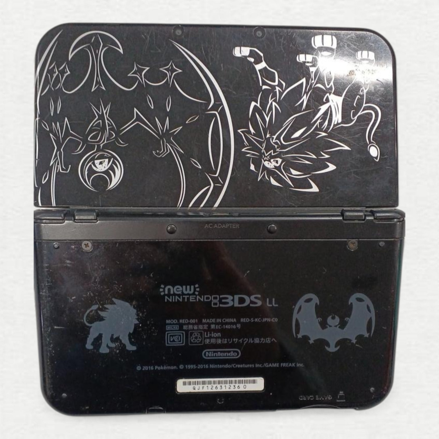Nintendo New 3DS LL Console Handheld System Wi-Fi Capability Headphone Jack