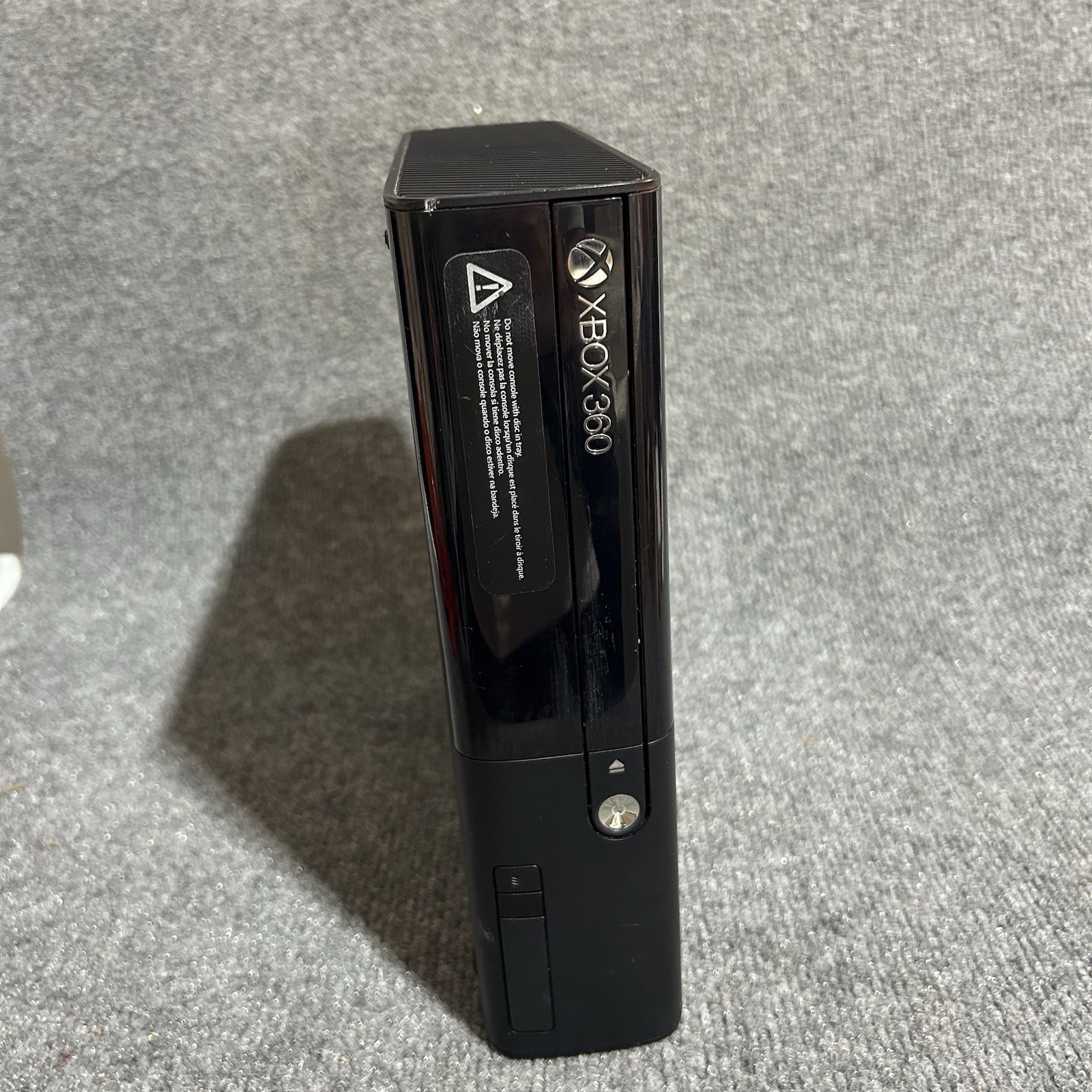 Xbox 360 E Series Console Only – Tested & Working Black – No Hard Drive