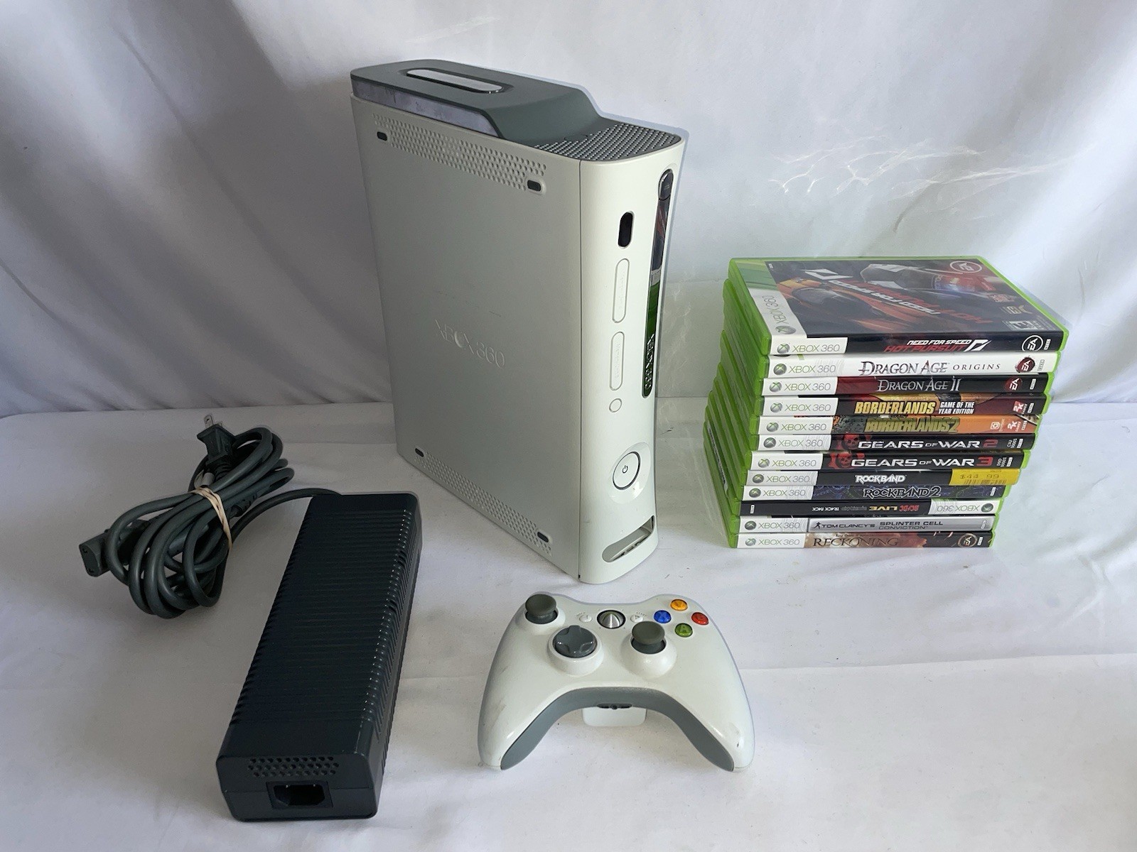 Xbox 360 Pro Launch Edition 250GB White Console Lot