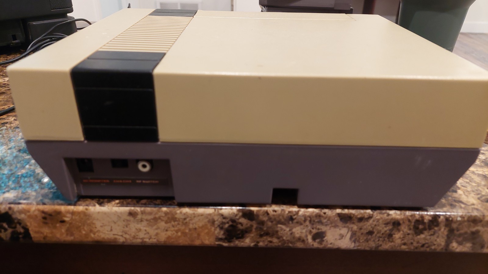 Nintendo NES-001 OG Console PARTS ONLY W/ 1 OEM Control 1 After Market & Power