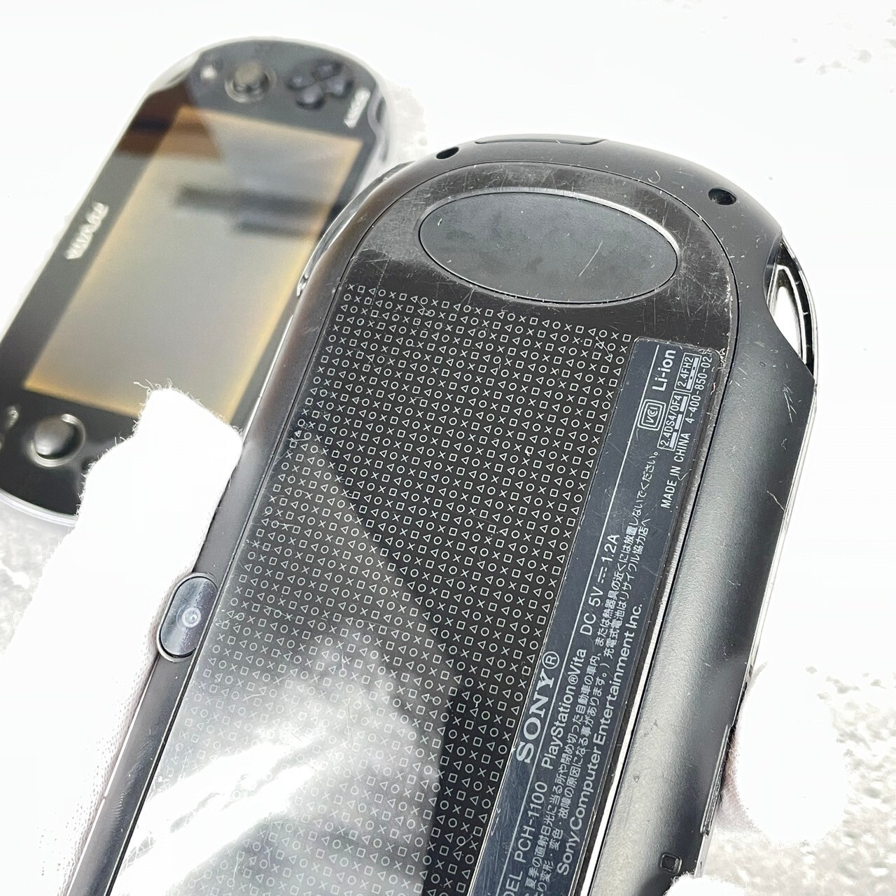 Sony PlayStation PS Vita PCH-1100 Crystal Black 3G/Wi-Fi Model 1 Console ONLY