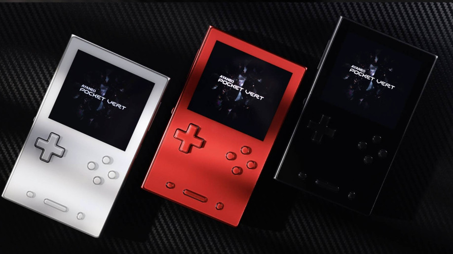 AYANEO Pocket VERT 3.5″ Handheld Console 8+ Gen 1 8GB/12GB RAM 128gb/256gb