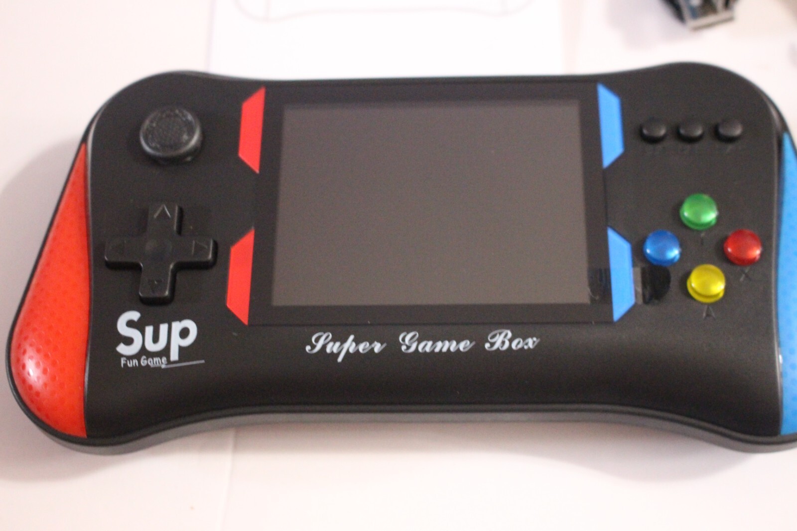 WOW MODEL X7M 3.5″ JOYSTICK GAME CONSOLE 500 IN 1 BLACK