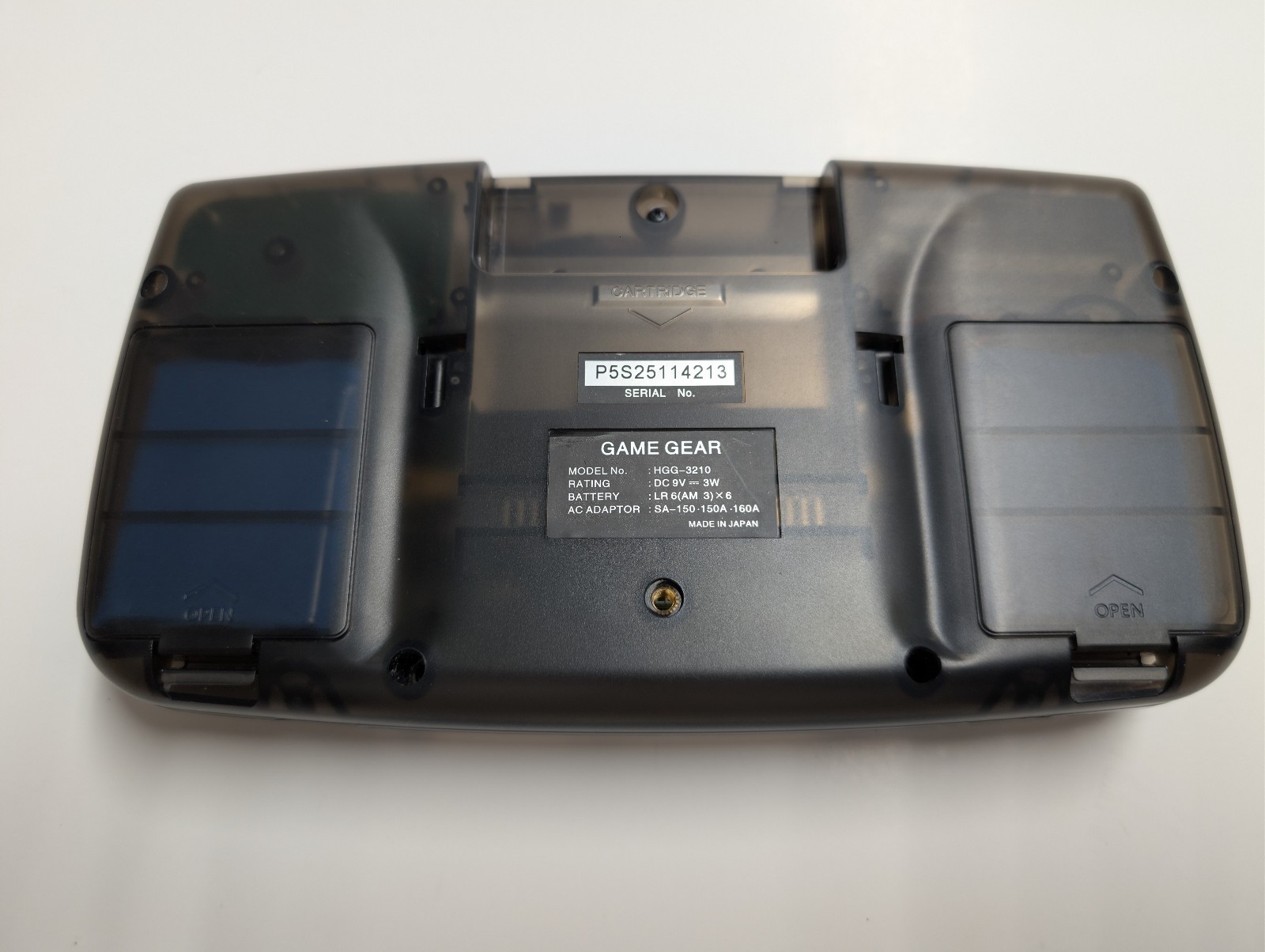 🔥 SEGA Game Gear VA0 🎮 3.5″ 640×480 HD LCD 🔋 Rechargeable ✨ Smoke-Clear 🔥