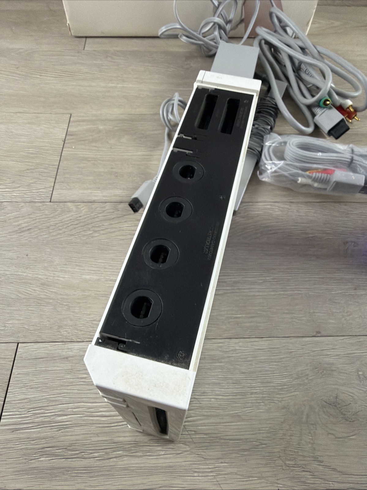 Nintendo RVL-001 Wii Console With Cords Tested And Working