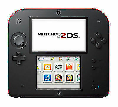 Nintendo 2DS Launch Edition Crimson Red Handheld System