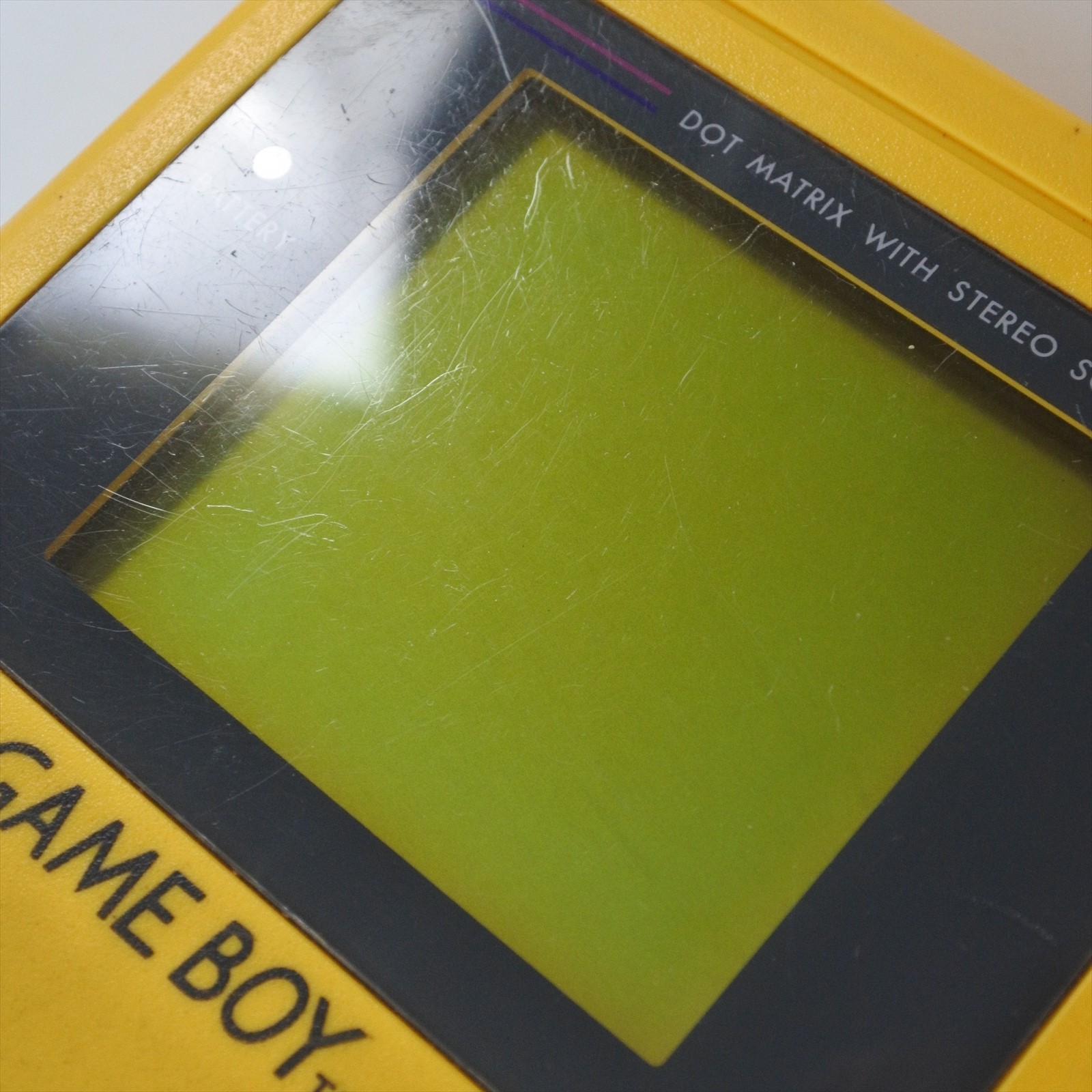 Gameboy Bros YELLOW Console System Classic DMG-001 Nintendo GH2078954 CHINA gb