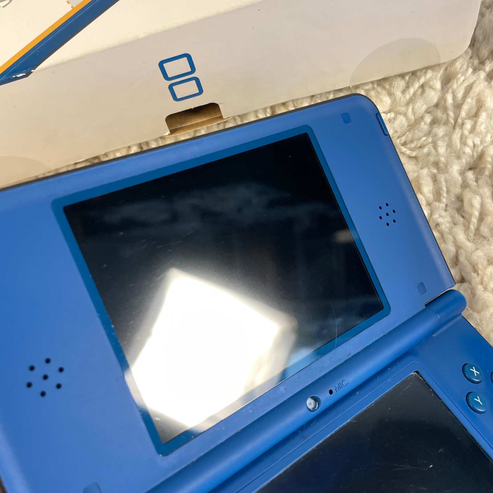 Nintendo DSi XL Midnight Blue Handheld Console System UTL-001 Complete in Box
