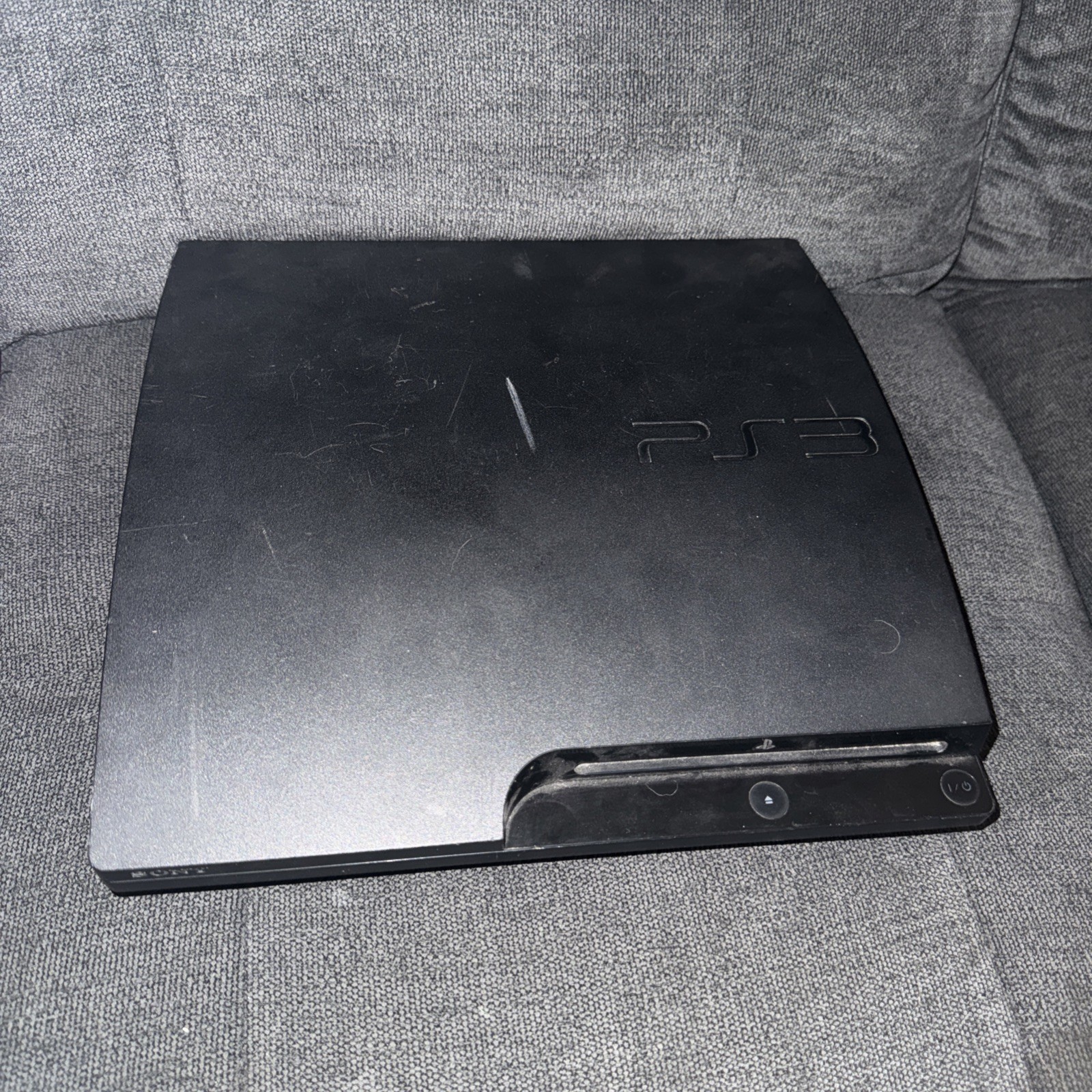 Sony PlayStation 3 Slim PS3 Black Console Gaming System Only CECH-3001B 320 GB