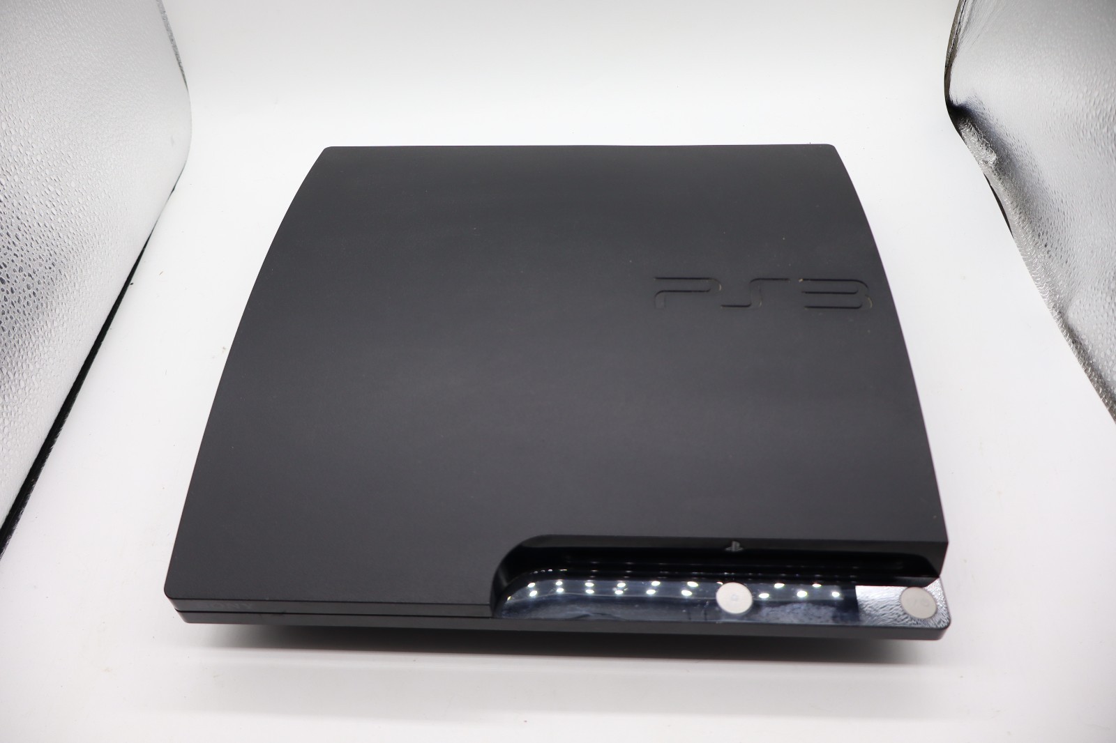 Sony PlayStation 3 PS3 Slim CECH-2001A Console Only Parts/ Repair Powers On Read