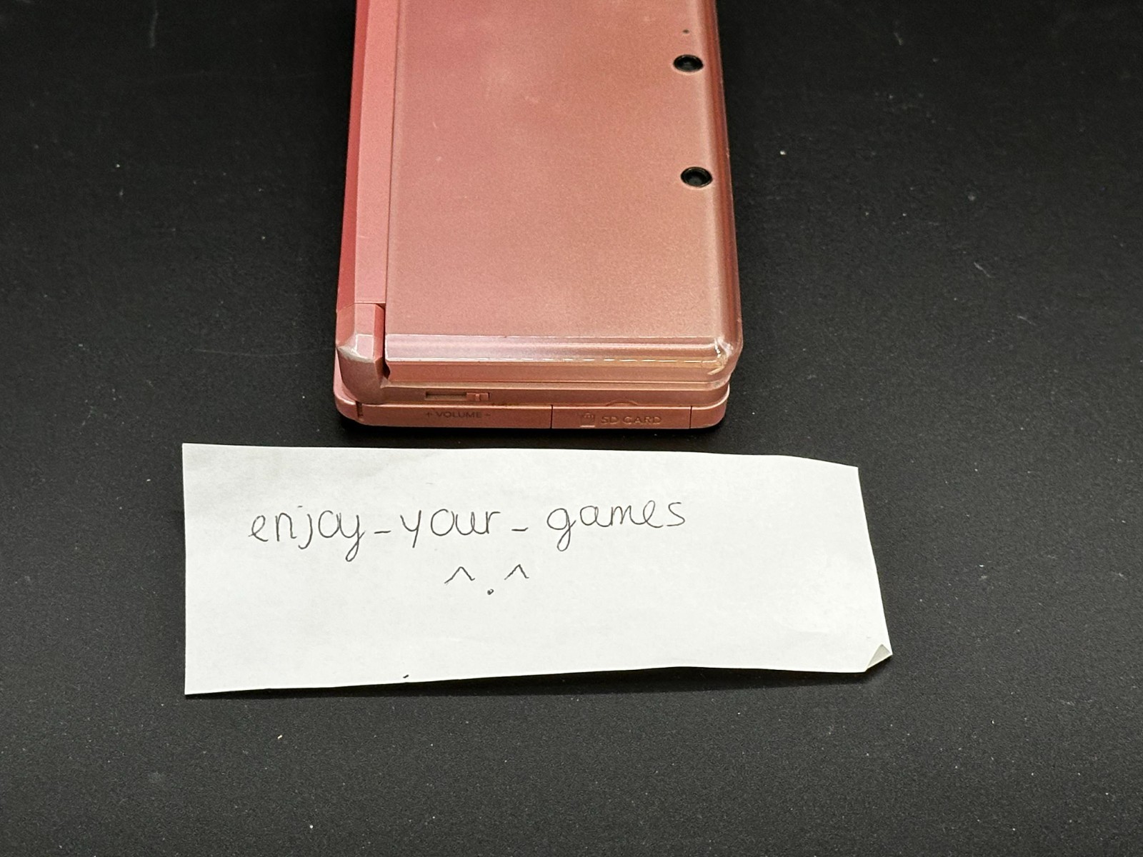 Nintendo 3DS Pearl Pink Console | English | Charger | US Seller – SHIP IN 1-DAY