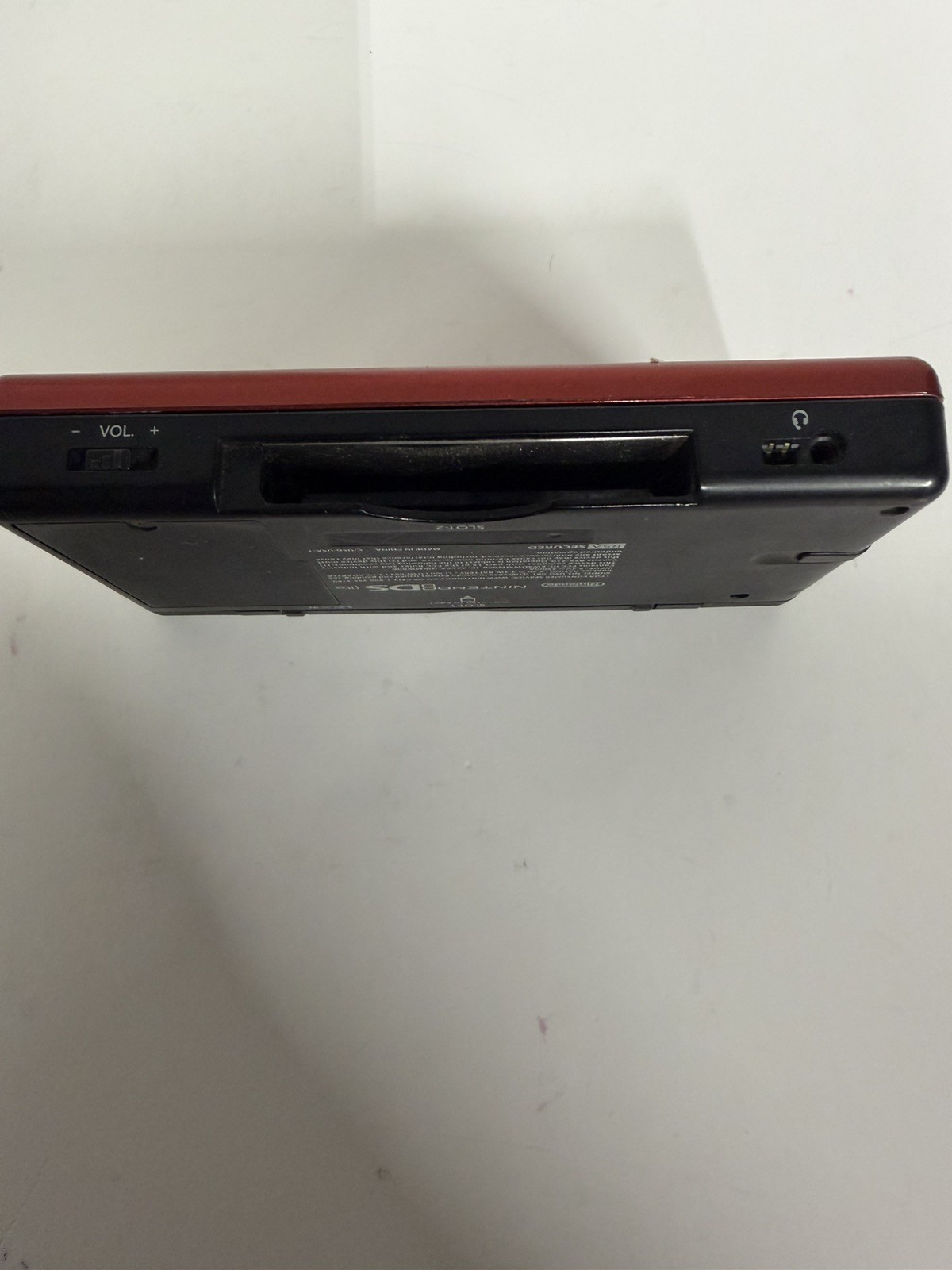 Nintendo DS Lite USG-001 Red & Black Console Bundle *Read Description*