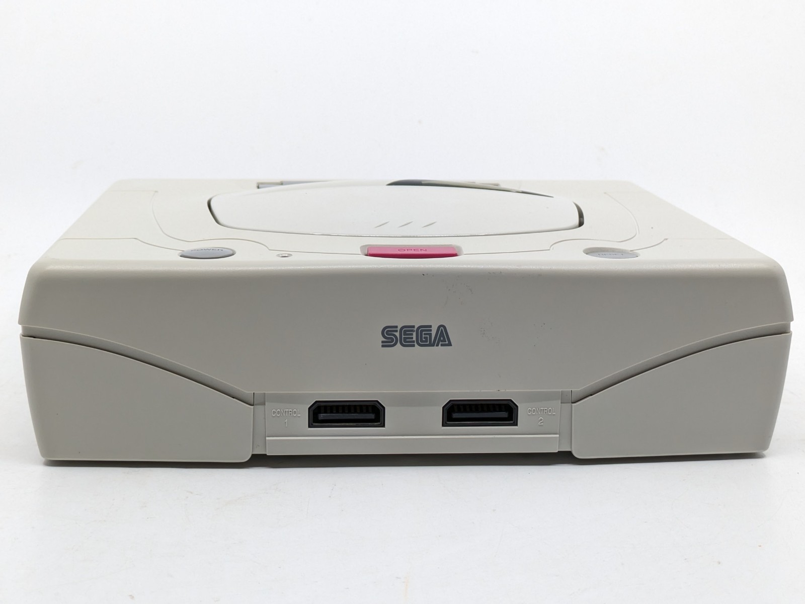 Sega Saturn White Console HST-3220 NTSC-J Japan Tested w/ Controller & Cables