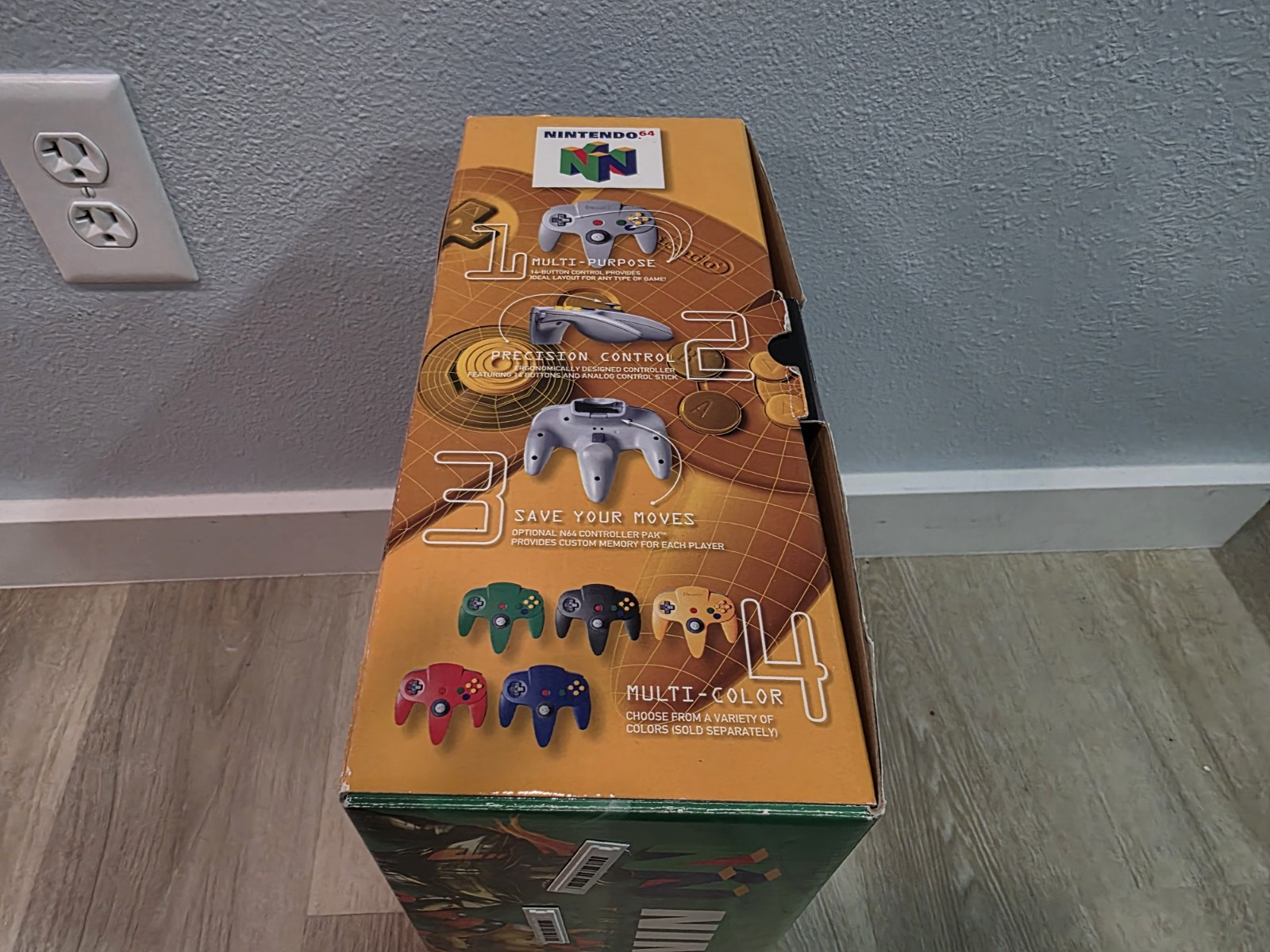 Nintendo 64 in box RARE matching serial numbers with proof of purchase!