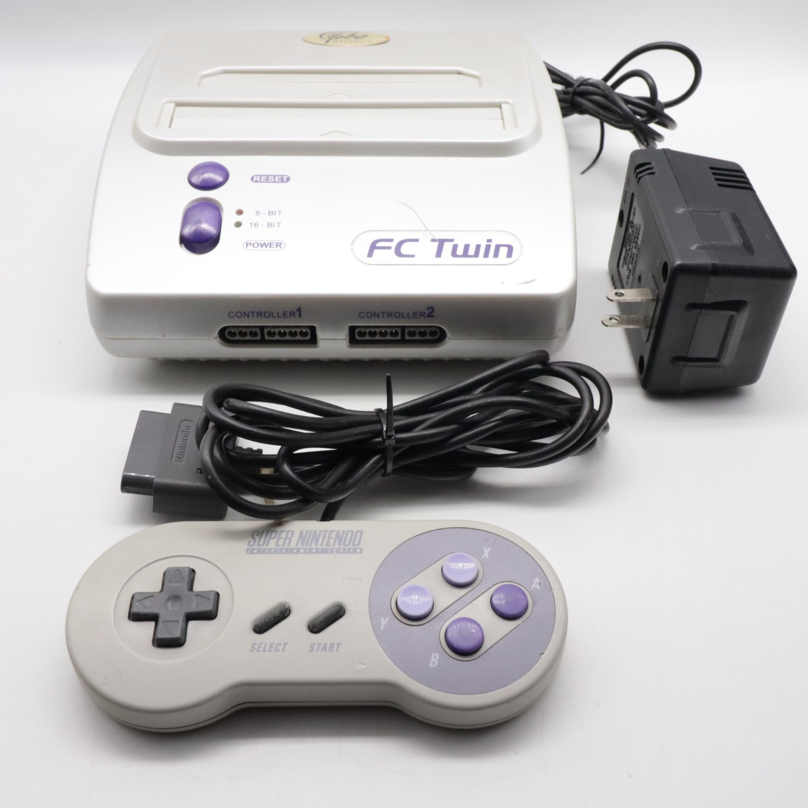 OEM Snes Super Nintendo Controller Yobo Gameware FC Twin Game Console Read Descr