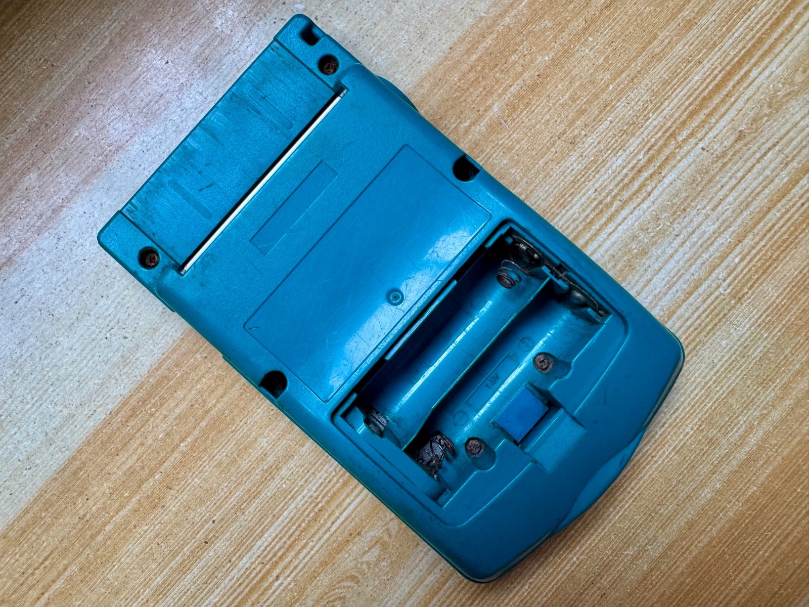 Nintendo Gameboy Color CGB-001 Teal Turquoise Green Handheld System Console GBC