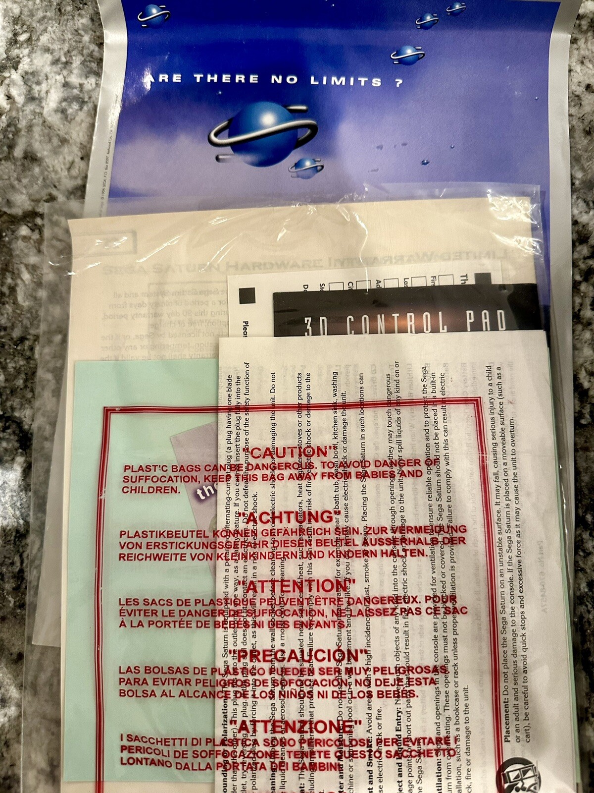 Super Rare Sega Saturn SS Game Console Box Set System North America Version