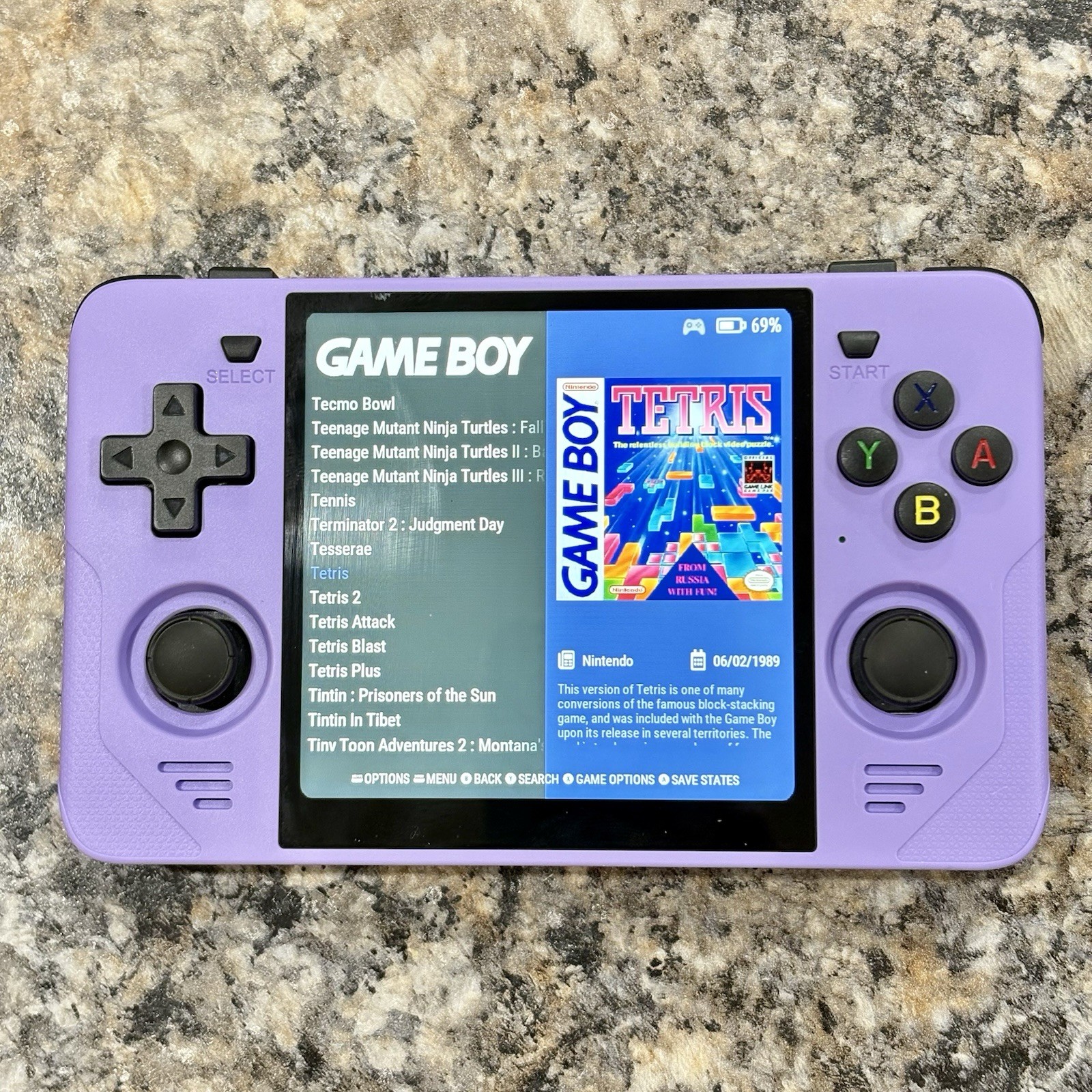 New PowKiddy RGB30 Gaming Handheld New 64GB Card Custom Loaded Ready To Play