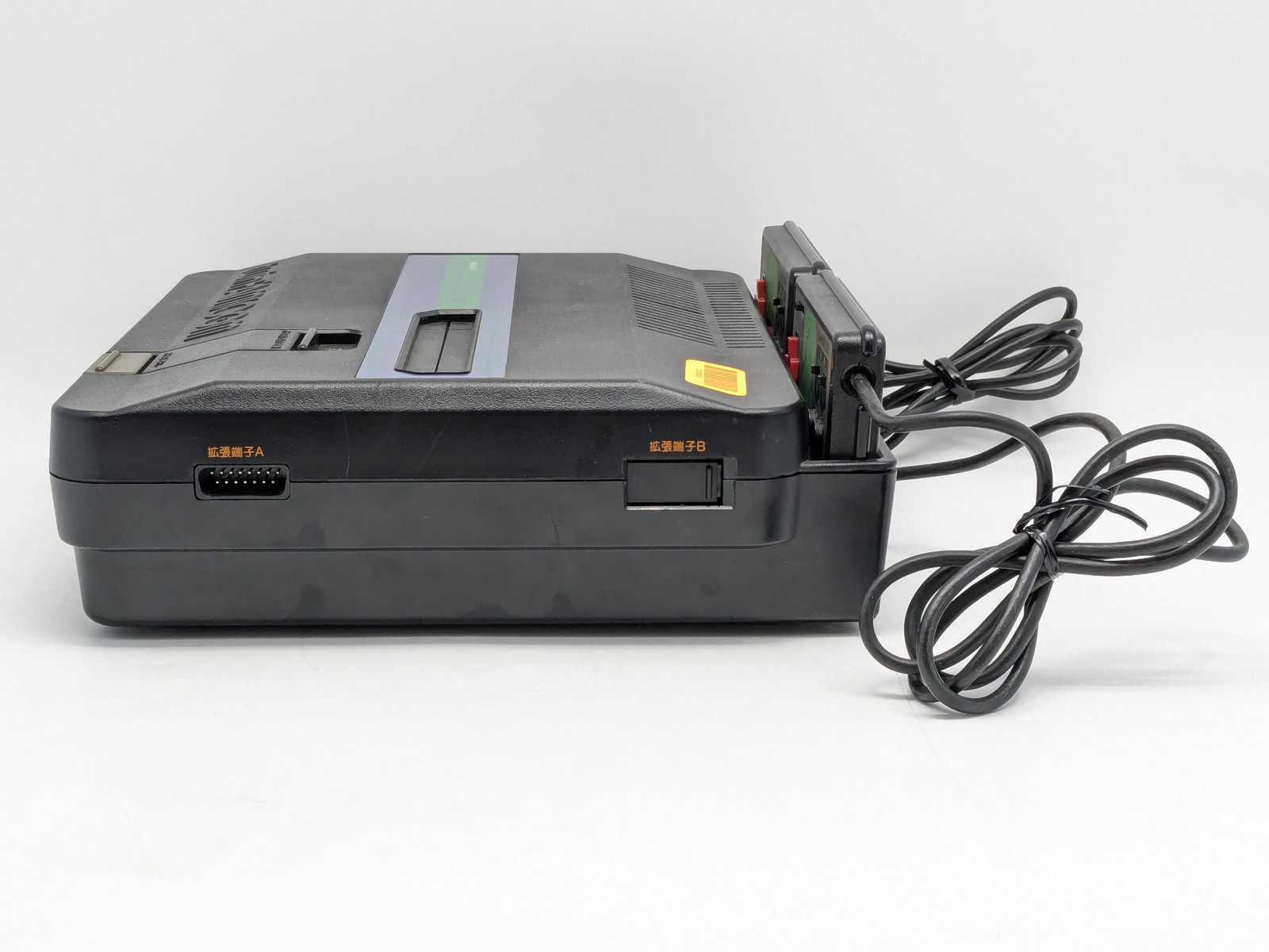 Sharp Twin Famicom Home Gaming Console (AN-505-BK) w/ Both Controllers