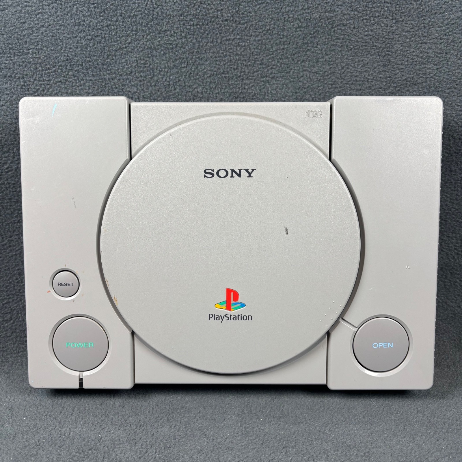 PlayStation 1 SCPH-5501 Console w/ Accessories – New Laser – Refurbished, VG