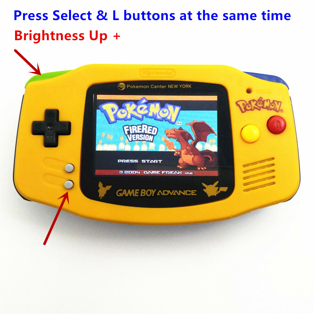 Multi-Color Game Boy Advance GBA Game Console AGS-101 Backlight Backlit Screen