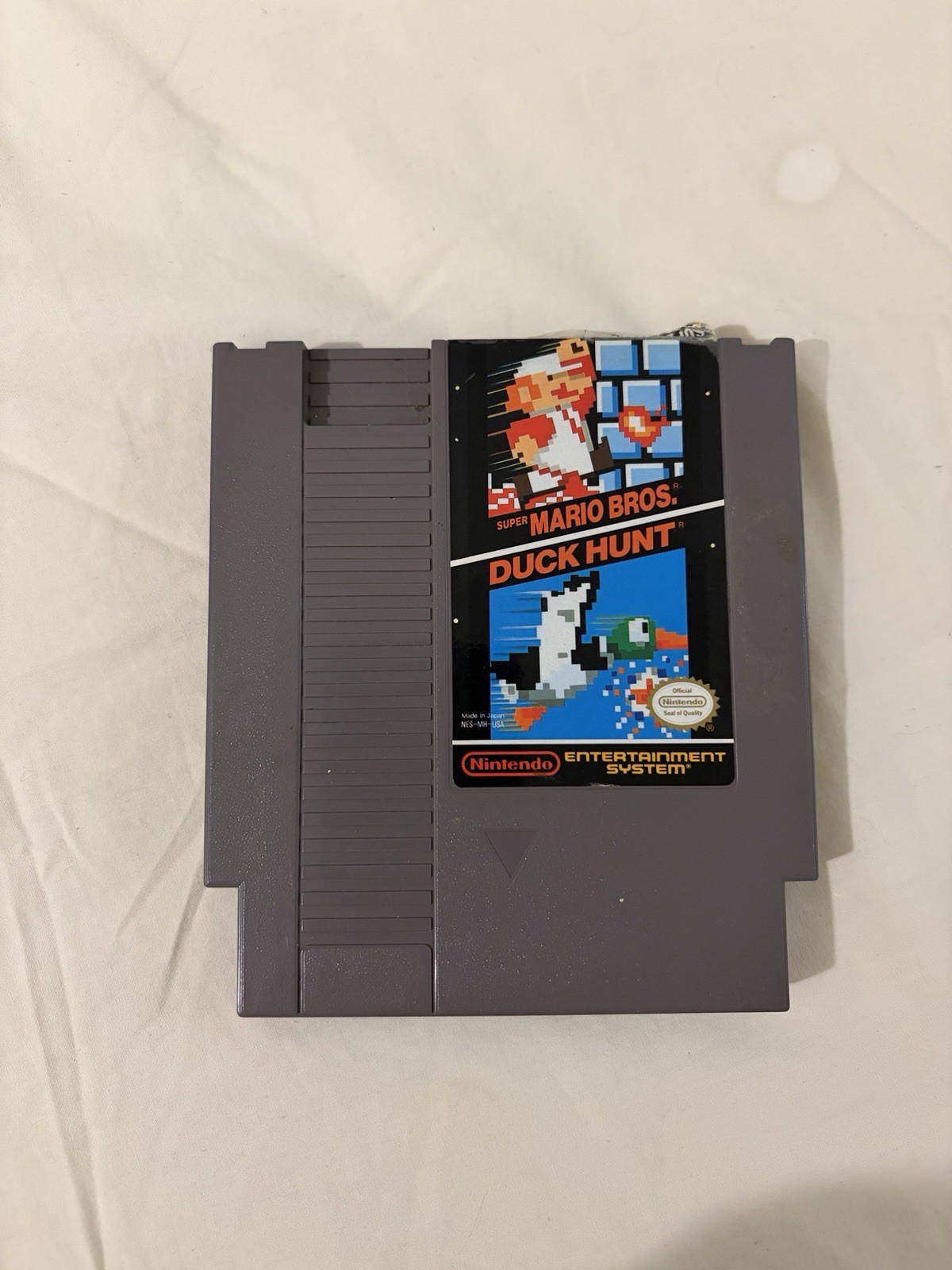 Nintendo NES-001 Console Bundle 2 Controllers Zapper Mario Duck Hunt Tested READ