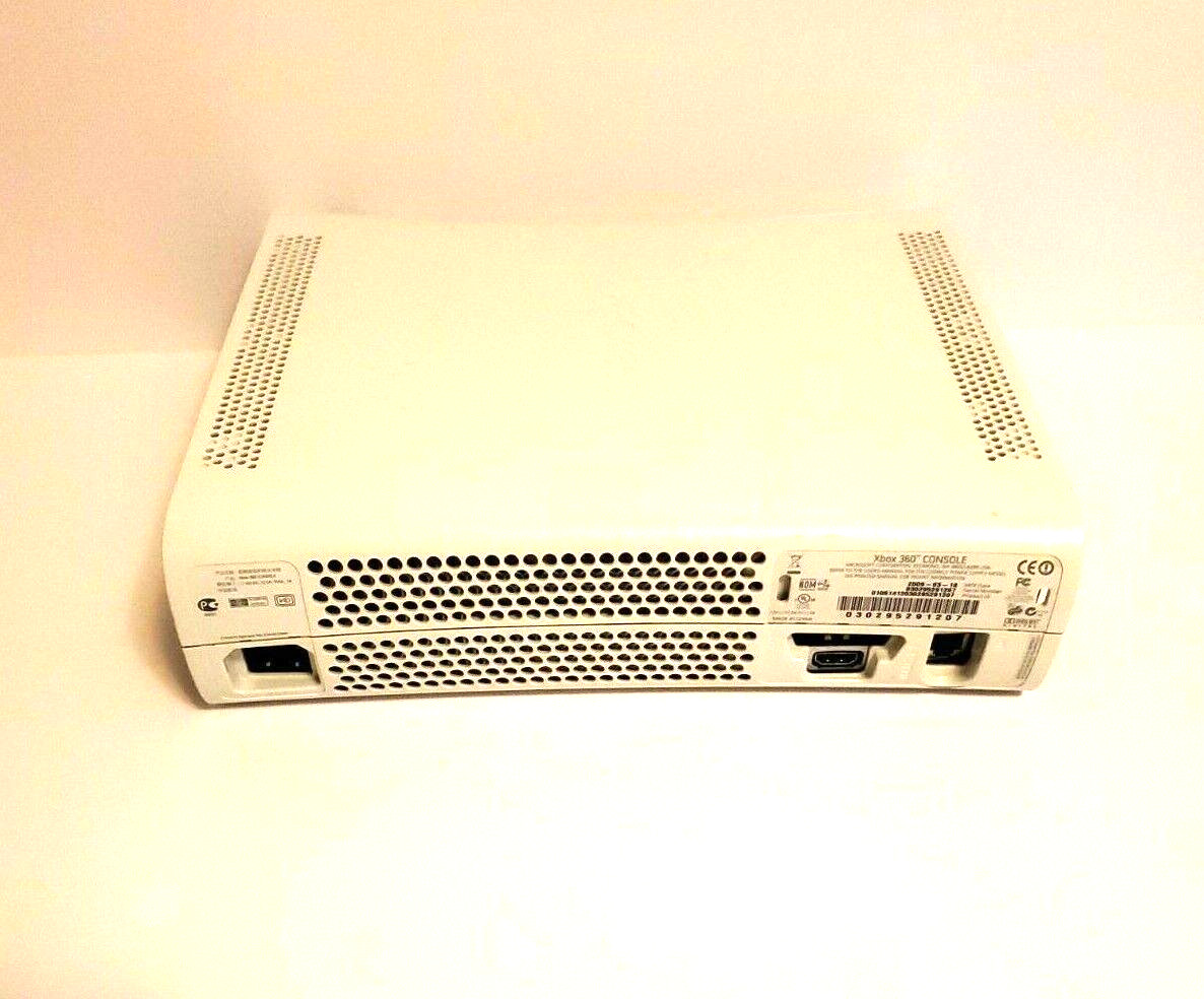 Microsoft Xbox 360 Console ONLY with NEW DRIVE BELT – WHITE Xbox360 System