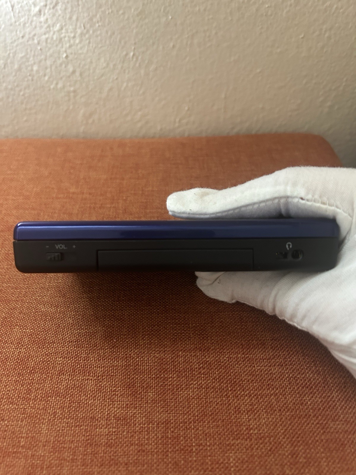 Nintendo DS Lite Blue/Black Great Condition W Charger Stylus And Slot Cover￼￼