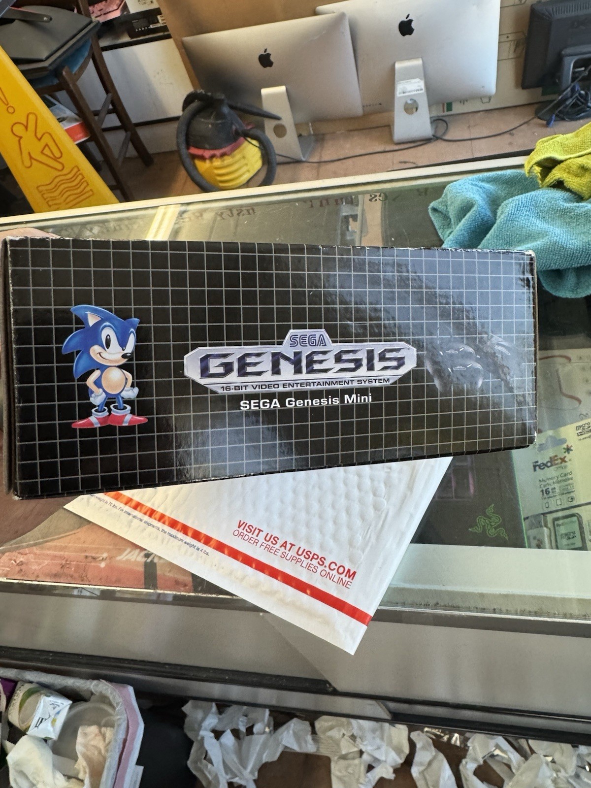 SEGA Genesis Mini Console Black New Classic Retro Game System HDMI 42 Games