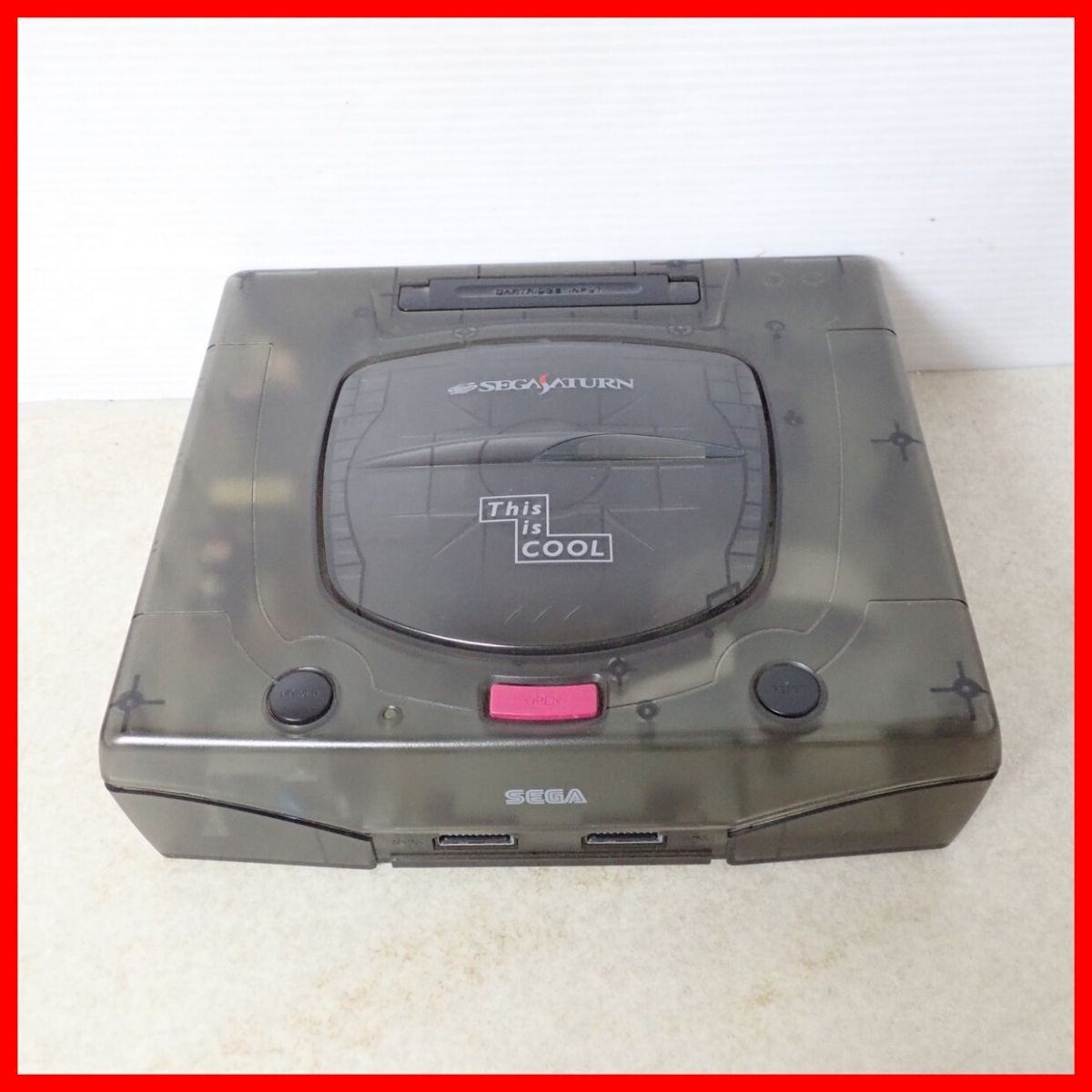 SEGA Saturn This is COOL Skeleton Console HST-0021/3220 Boxed w/3 Games Japan