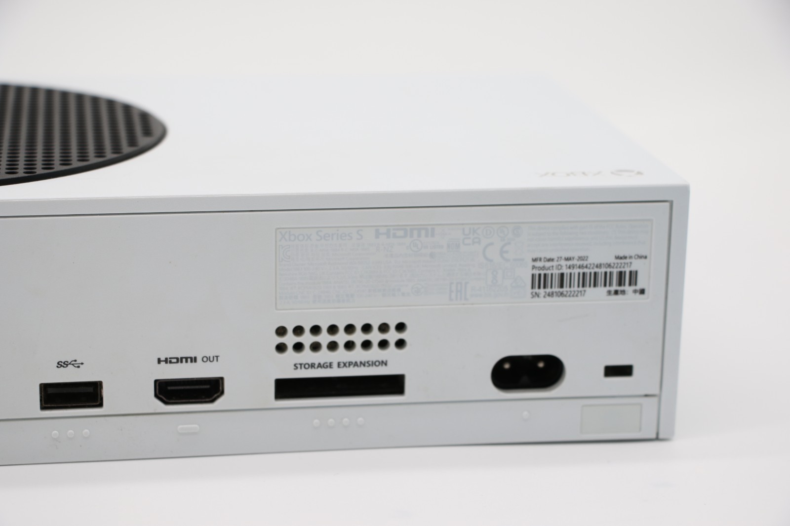 Xbox Series S 512GB All-Digital Console W/ Controller Model 1883 – White