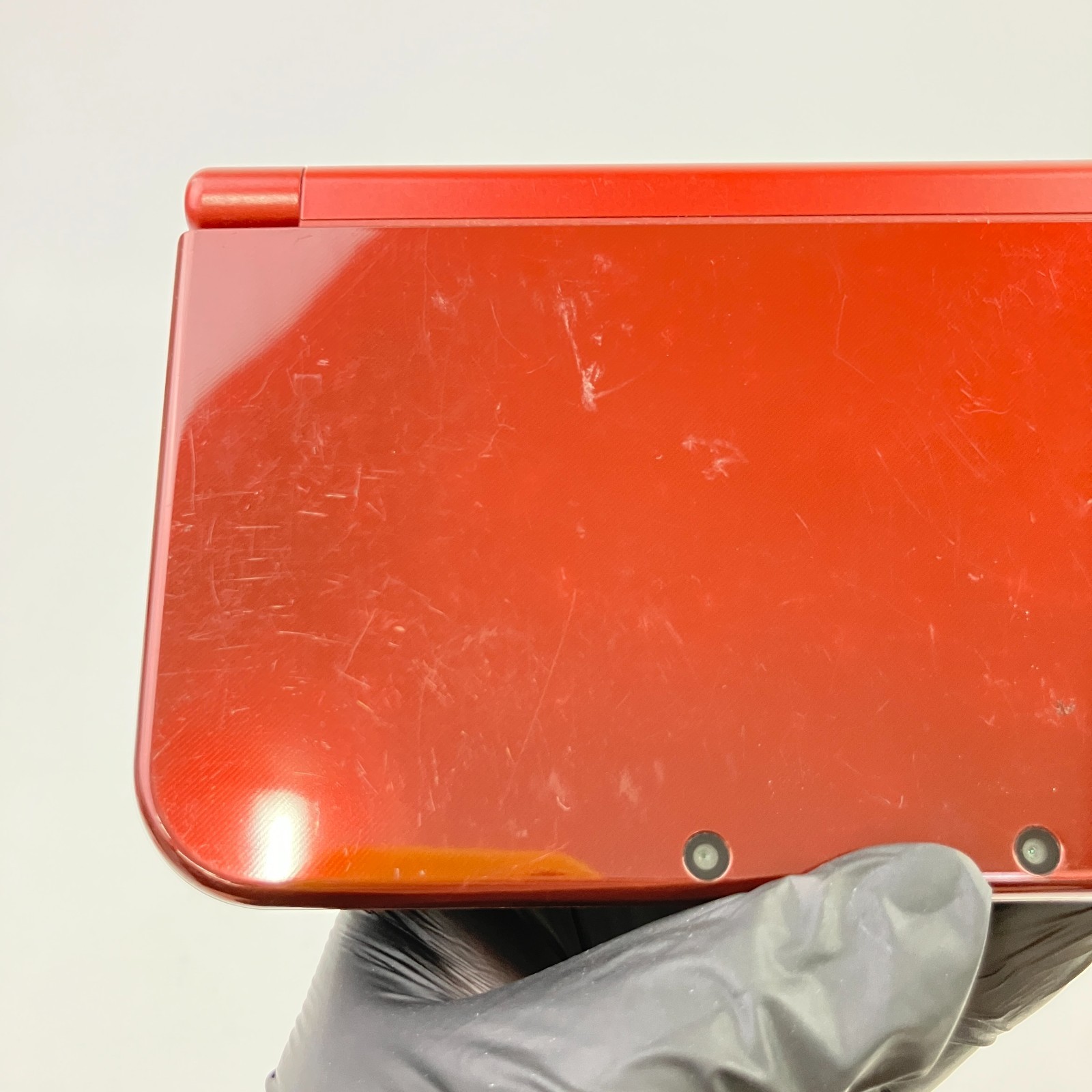 Nintendo new 3DS LL XL Metallic Red Console Rank A Region Japanese Only 43