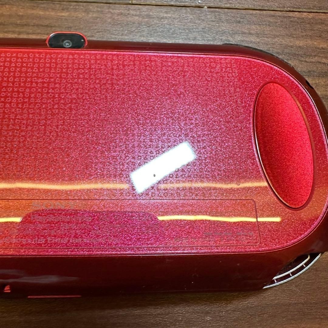PSVita 1000 Console Cosmic Red 5722 From Japan