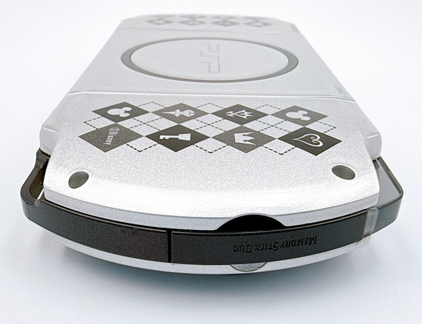 Sony PSP-3000 Console Silver Kingdom Hearts Limited Edition w/Box – Excellent