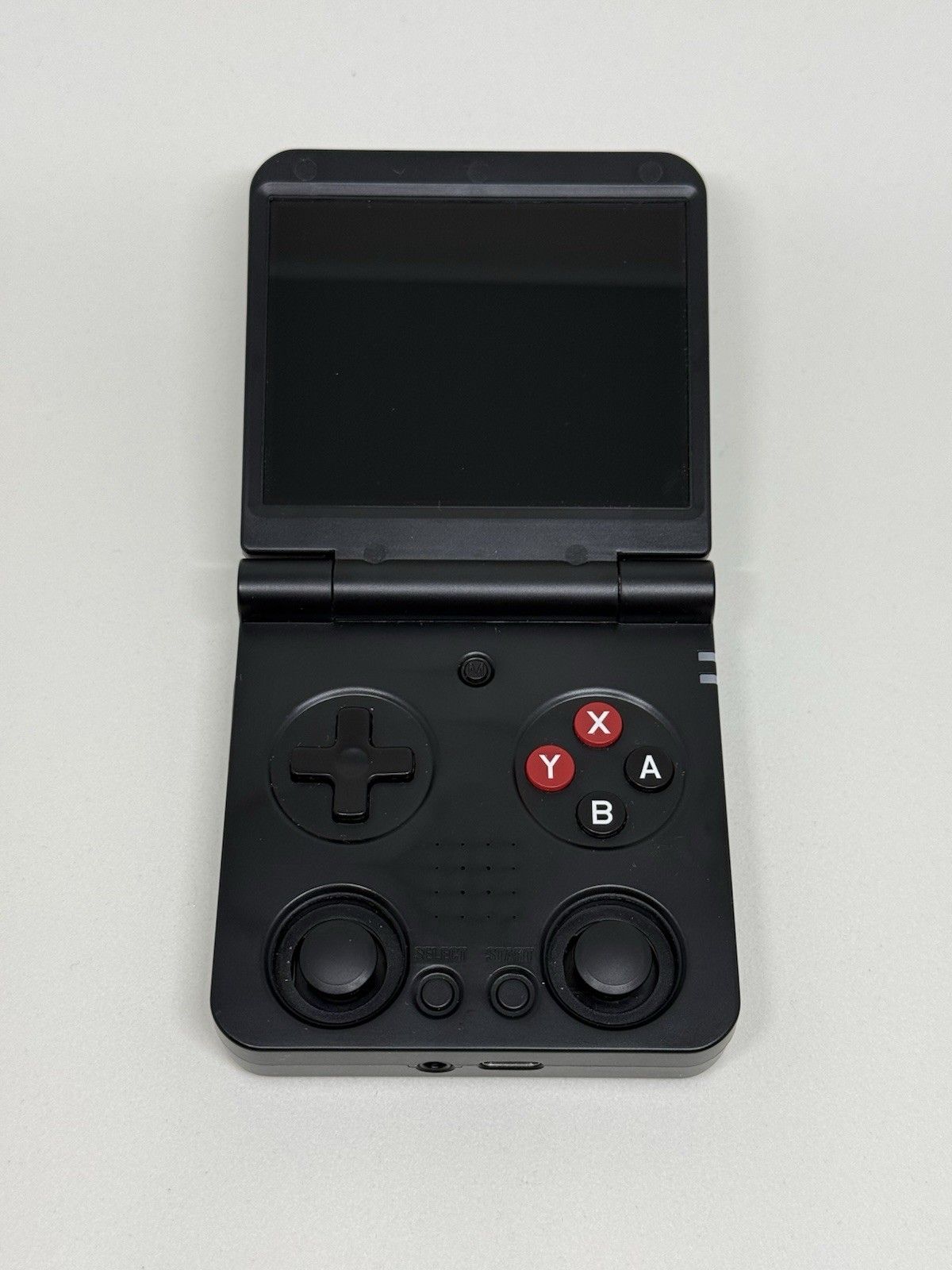 Black Miyoo Flip V1 Retro Handheld (Basic SD Card Included)